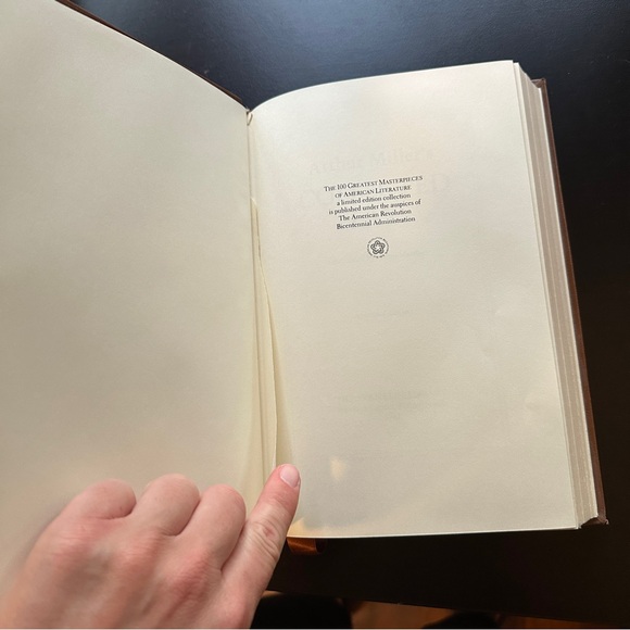 Arthur Miller's Collected Plays The Franklin Library 1981 First Edition Ltd book - Picture 8 of 11